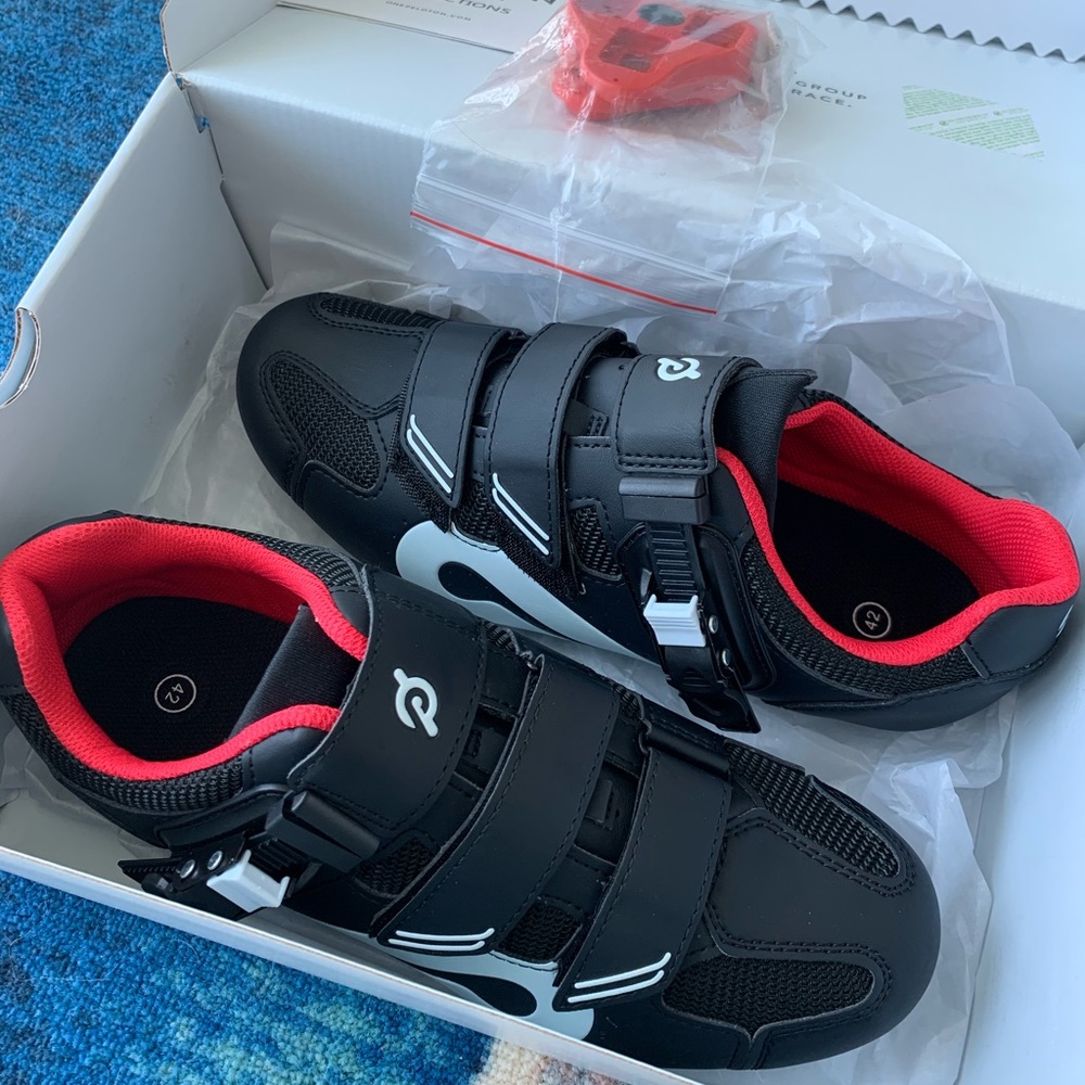 Brand new Peloton cycling shoes (Size 42)
